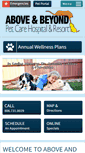 Mobile Screenshot of aboveandbeyondpets.com